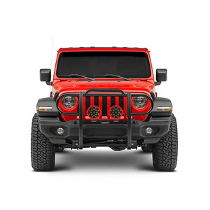 Black Horse Off Road Grille Guard Kit | GDRD 17JPJLMA-PLR