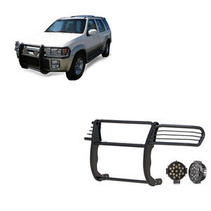 Black Horse Off Road Grille Guard Kit | GDRD 17NE23MA-PLB