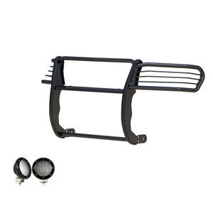 Black Horse Off Road Grille Guard Kit | GDRD 17NE23MA-PLFB