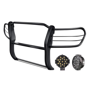 Black Horse Off Road Grille Guard Kit | GDRD 17SG598MA-PLB
