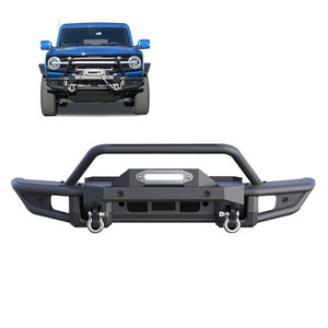 Black Horse Off Road Armour Tubular Heavy Duty Front Bumper | GDRD AFB-FB22HD
