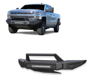 Black Horse Off Road Armour II Heavy Duty Modular Front Bumper Kit | GDRD AFB-SI35-K1