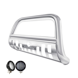 Black Horse Off Road Bull Bar Kit | GDRD BB076010-SP-PLFB
