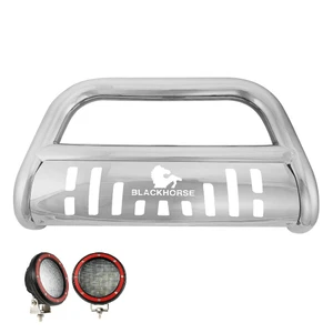 Black Horse Off Road Bull Bar Kit | GDRD BB076010-SP-PLFR