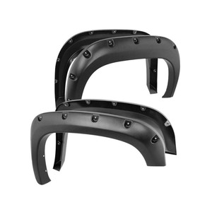 Black Horse Off Road Fender Flares | GDRD FF-CHSI25-SM-PKT
