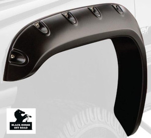 Black Horse Off Road Fender Flares | GDRD FF-NITI01-SM-PKT