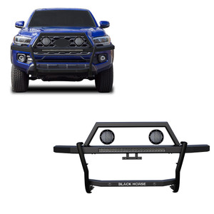 Black Horse Off Road Rambler Grille Guard Kit | GDRD RAGT20-K1PLFB