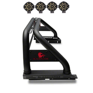 Black Horse Off Road Classic Roll Bar Kit | GDRD RB007BK-PLB