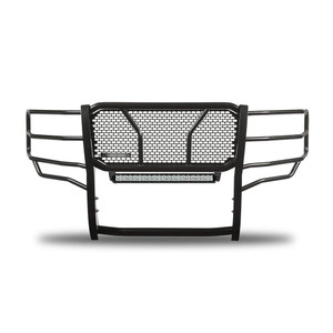 Black Horse Off Road Rugged Heavy Duty Grille Guard Kit | GDRD RU-CHSI14-B-KIT
