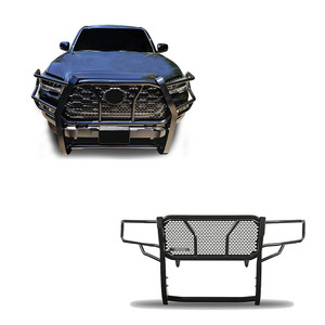 Black Horse Off Road Rugged Heavy Duty Grille Guard | GDRD RU-TOTA16-B