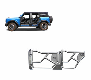 Black Horse Off Road Tubular Front & Rear Doors | GDRD TFRDFB21