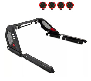 Black Horse Off Road Vigor Roll Bar Kit | GDRD VIRB02B-PLR