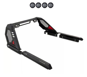 Black Horse Off Road Vigor Roll Bar Kit | GDRD VIRB09B-PLFB