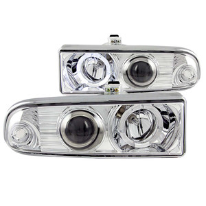ANZO USA Projector Headlight Set w/Halo | ZUKT 111016