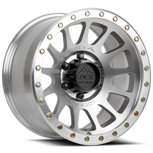 Lock Offroad Yosemite Wheel 17x9 5x127 Machined w/ Clear Coat 0mm|YOSEMITE-7957MC