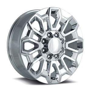 Factory Reproductions Fr 277 - Chevrolet High Country 2500 Wheels Rims 22x8.5 8x180 Chrome 44mm | 277285448001