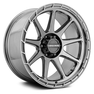 Impact Off-Road 908 20x10 6x139.7 Black Chrome -12mm Wheels
