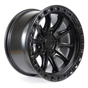 Arena A103 Mission Wheel 17x9 6x135 Satin Black -12mm - BLOWOUT NO RETURNS