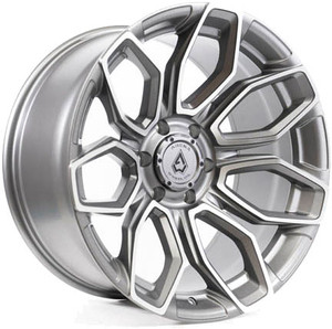 Arena A116 Cobra Wheel 22x10 6x135 Textured Gunmetal Machined 15mm | A116220089P01507