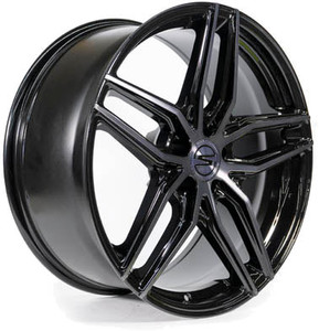 Select S101 Shadow Wheel 20x10.5 5x120 Brushed Gloss Black w/ Dark Tint 38mm | S101200521P3810