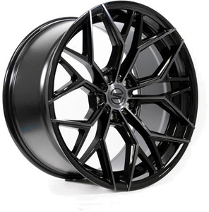 Select S105 Syndicate Wheel 20x9 5x112 Gloss Black Machined w/ Dark Tint 20mm | S105209044P2006