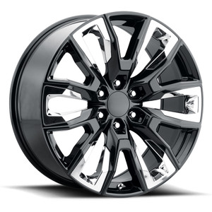 Vöxx Replica Dn4 Wheels Rims 22x9 6x139.7 Gloss Black 28mm | DN4 229-6139-28 GB