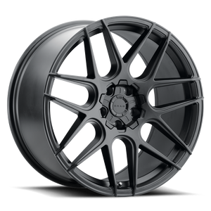 Drag Dr87 Wheels Rims 19x9.5 5x114.3 5x120 Flat Black 40mm | DR871995487074BF1
