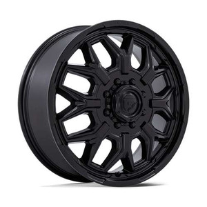Fuel Dually D871 Flux  Wheels Rims 22x8.25 8x210 Blackout 104mm