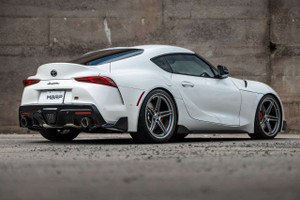 MBRP 3in Cat-Back. Dual Rear Exit. T304. CF Tips | BKSJ S43003CF