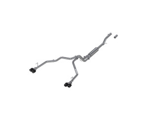 MBRP MBRP 3 in. Cat-Back,  2.5in. Dual Split Rear Exit, T304 with CF Tips | BKSJ S50593CF