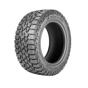 Venom Power Trail Hunter R/T Tire LT235/85R16 120/116Q Black Wall - FREE ROAD HAZARD!