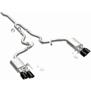 Magnaflow Performance Exhaust Magnaflow Competition Series Black Chrome Tips Cat-Back System | FBHB 19640