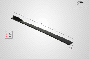 Carbon Creations Carbon Creations DriTech C-Speed Side Splitters  | EXT 114476