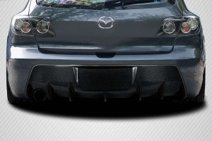 Carbon Creations Carbon Creations Corkscrew Rear Lip/Add On | EXT 117943