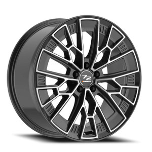 Fondmetal 1972 Wheels Rims 19x8.5 5x112 Gloss Black Machined 21mm | 9P72-19855112P21GBM