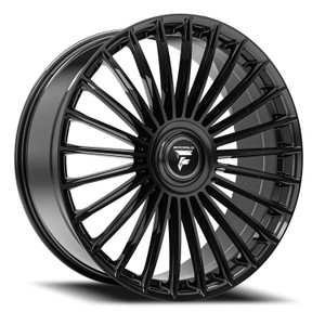 Fittipaldi Street Fs370B Wheels Rims 20x9 6x135 6x139.7 Gloss Black 25mm | FS370-209063539P25B