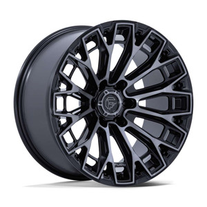 Fuel Fc882 Trax Wheels Rims 17x9 6x139.7 Gloss Black Machined Face W/ Dark Tint 20mm | FC882BT17906820