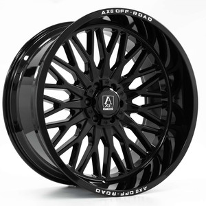 Axe Kratos Wheels Rims 24x12 6x135 6x139.7 Gloss Black -44mm | 241212H-44KRAGB