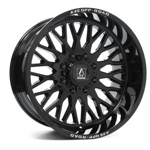 Axe Kratos Wheels Rims 24x12 8x170 Gloss Black -44mm | 24128170-44KRAGB