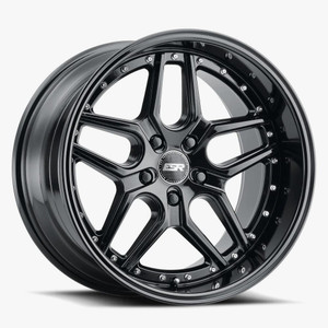 Esr Cs15 Wheels Rims 18x10.5 5x120.65 Gloss Black 22mm | 80551422 CS15GBLK 5X120.6