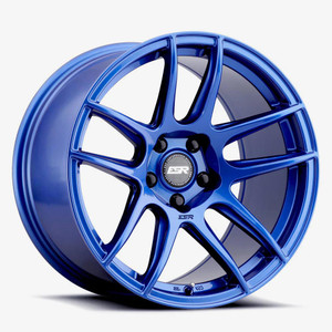Esr Cs8 Wheels Rims 19x10.5 5x120 Gloss Apex Blue 22mm | 90551422 CS8APX 5X120