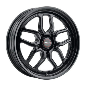Weld Street Performance Laguna Drag Wheels Rims 17x10 5x115 Gloss Black 30mm | S15870071P30
