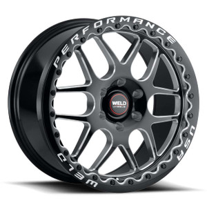 Weld Street Performance Solana Beadlock Wheels Rims 17x11 5x120.65 Gloss Black Milled 41mm | S91071163P41