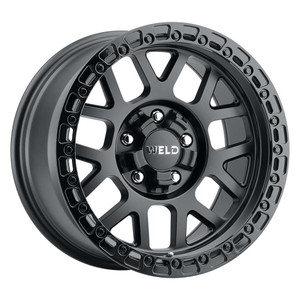 Weld Off-Road Cinch Wheels Rims 17x10 5x114.3 5x127 Satin Black -25mm | W10470026450