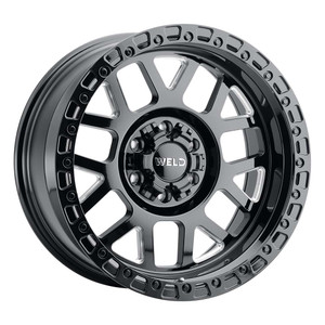 Weld Off-Road Cinch Wheels Rims 20x9 6x135 6x139.7 Gloss Black Milled 0mm | W10509098501