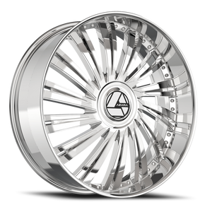 Azara Azx-102 Wheel 28x9.5 6x135 & 6x139.7 Chrome 22mm - MINIMUM PURCHASE OF 4 WHEELS | AZX-10228955722C