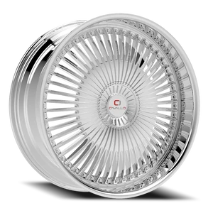 Cavallo Clv-41 Wheel 22x8.5 5x110 & 5x114.3 Nano Chrome 38mm | CLV-41228551101143+38NC