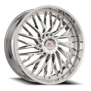 Cavallo Clv-43 Wheel 18x8 5x114.3 & 5x120 Nano Chrome 35mm | CLV-43188051143120+35NC