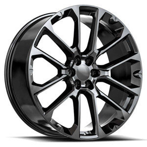 O.E. Revolution G-40 Wheels Rims 26x10 6x139.7 Gloss Black 31mm | G40-26105031GB