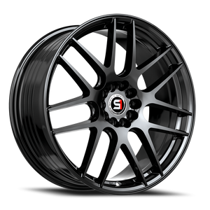Spec-1 Sp-65 Wheel 17x8 5x108 & 5x114.3 Gloss Black 42mm | SP-651783242GB
